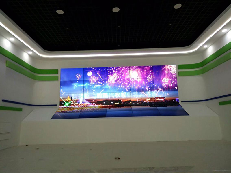 內蒙古呼倫貝爾林業十二五規劃展覽館46寸5X5案例